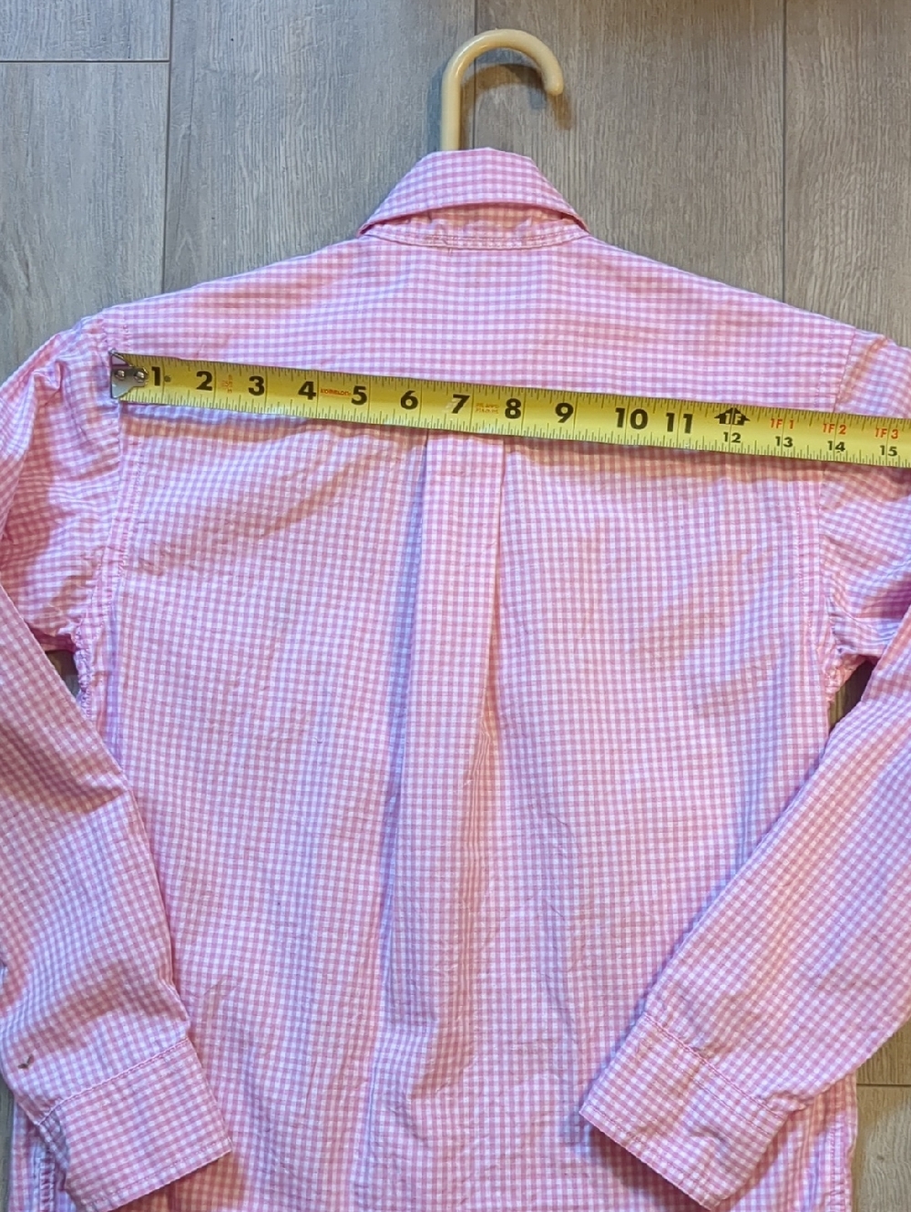 BOYS RALPH LAUREN GINGHAM PINK/WHITE SHIRT - SIZE SMALL 6/8 - Picture 6 of 6